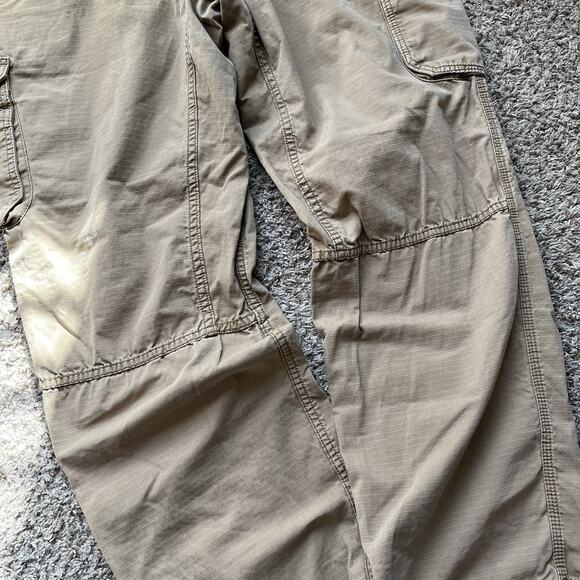 Carhartt Force Tappen Cargo Pants Mens 44x32 Gray Relaxed Fit Ripstop Workwear - Picture 11 of 11